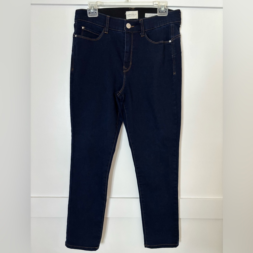 Angels Women's Deep Blue Skinny Jeans size 12/31 in excellent condition
